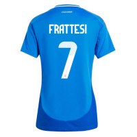 Italien Davide Frattesi #7 Heimtrikot Frauen EM 2024 Kurzarm